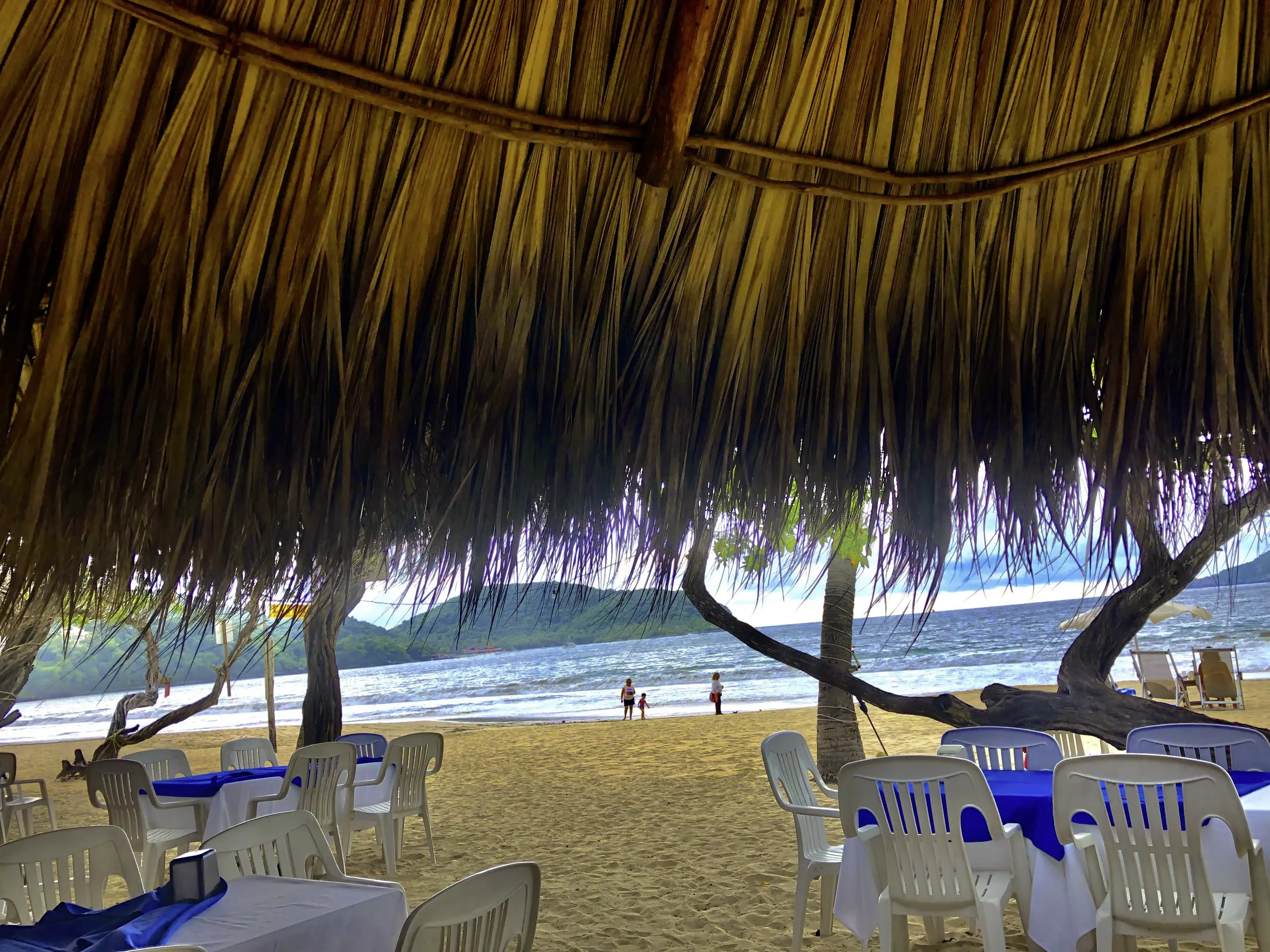 Playa La Ropa - click to enlarge Pool view