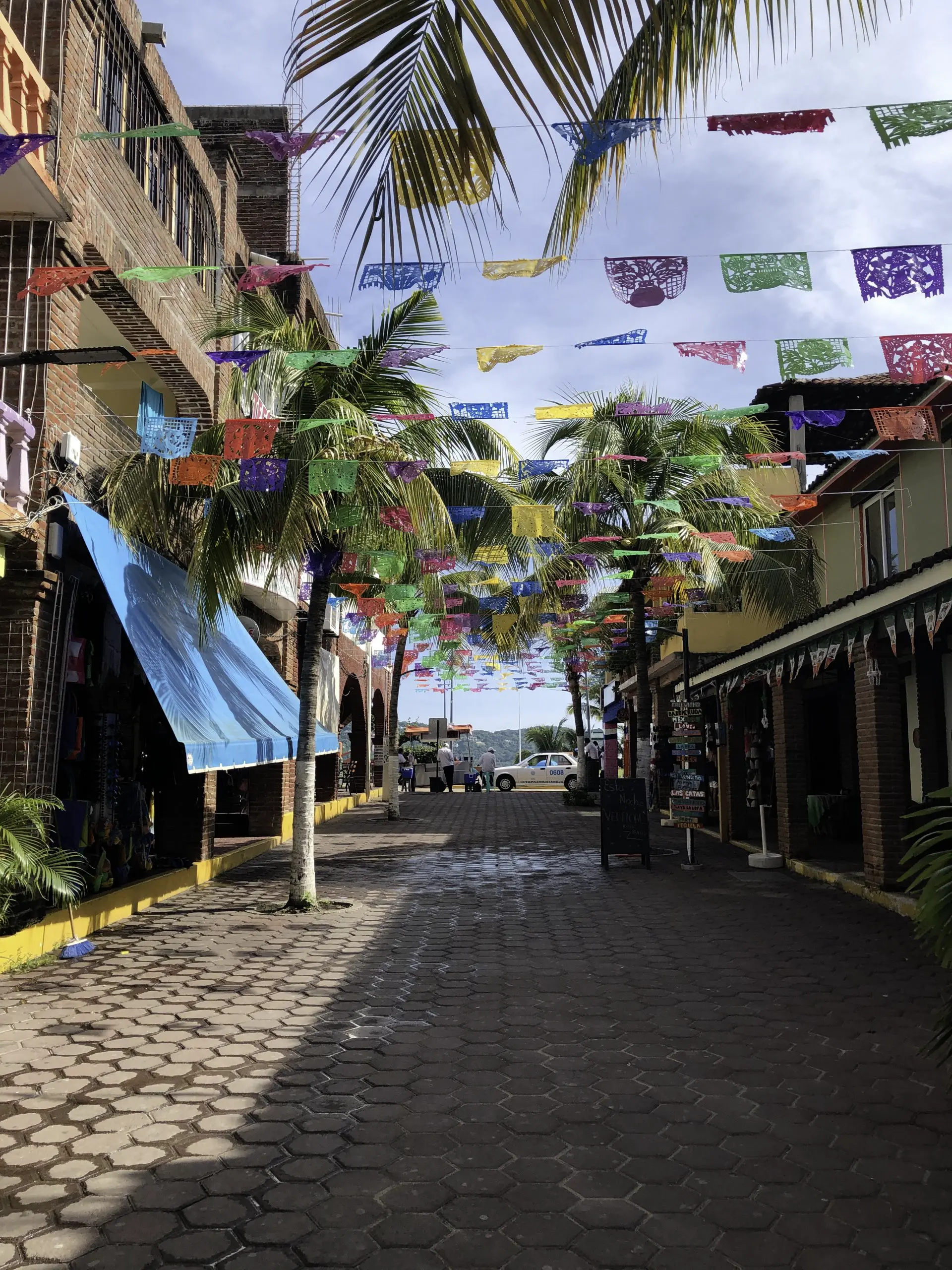 Downtown Zihuatanejo - click to enlarge Entrance