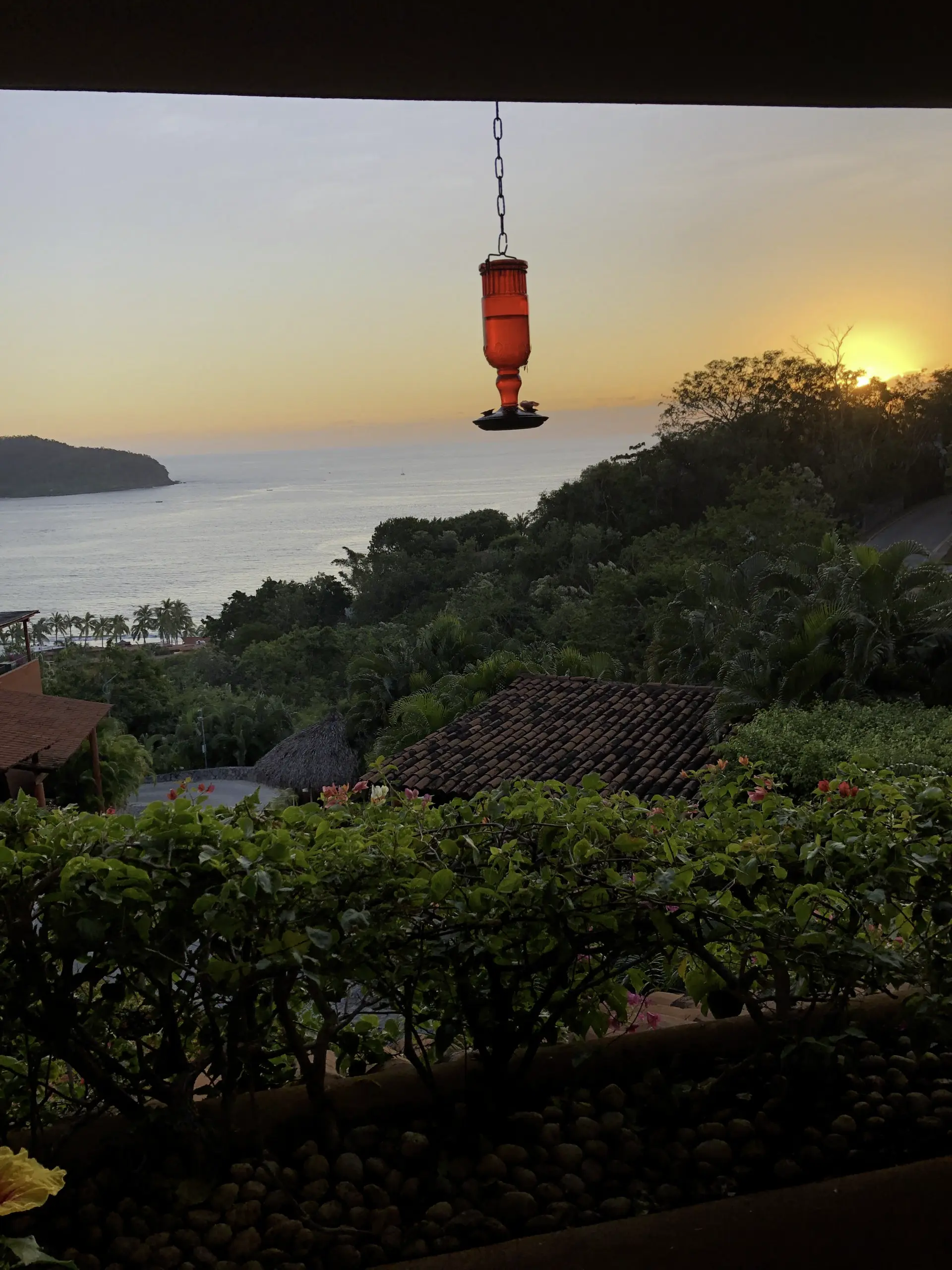 Sunset view - click to enlarge Bedroom